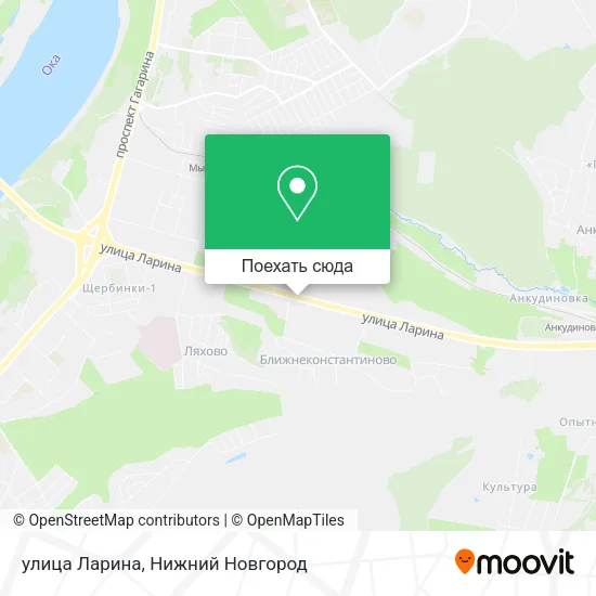 Карта улица Ларина