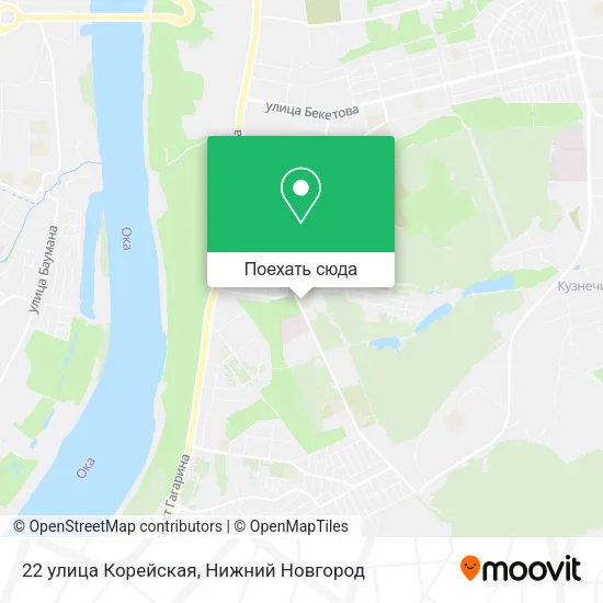 Карта 22 улица Корейская