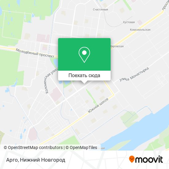 Карта Арго