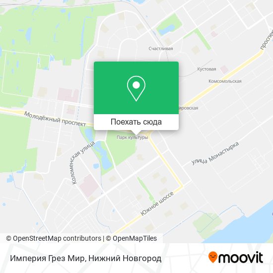 Карта Империя Грез Мир