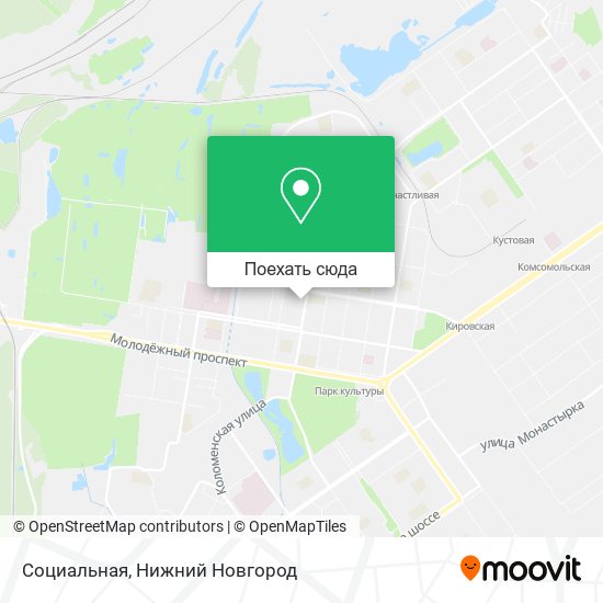 Карта Социальная