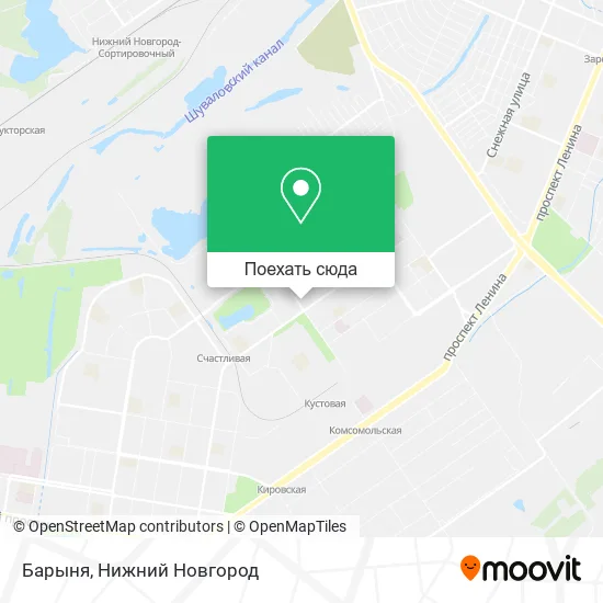 Карта Барыня