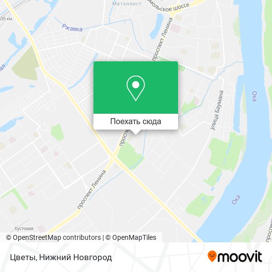 Карта Цветы
