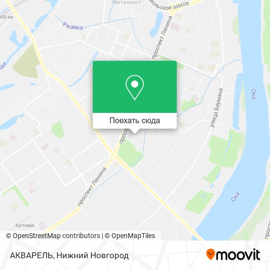 Карта АКВАРЕЛЬ