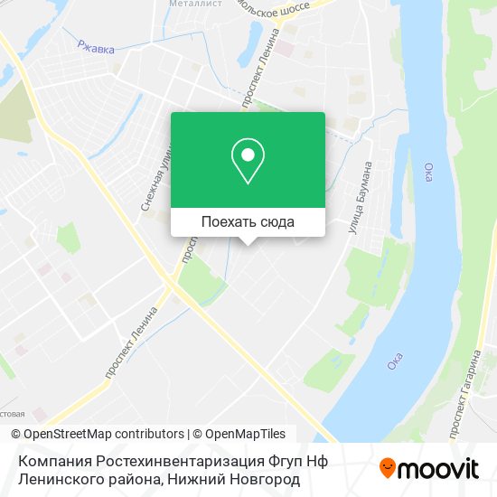 Карта Компания Ростехинвентаризация Фгуп Нф Ленинского района