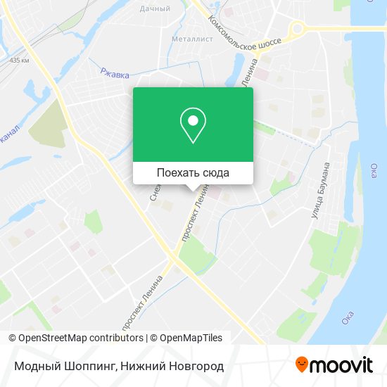 Карта Модный Шоппинг