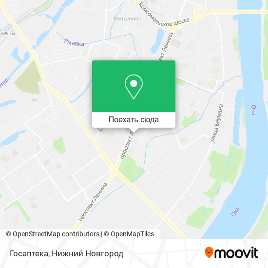 Карта Госаптека
