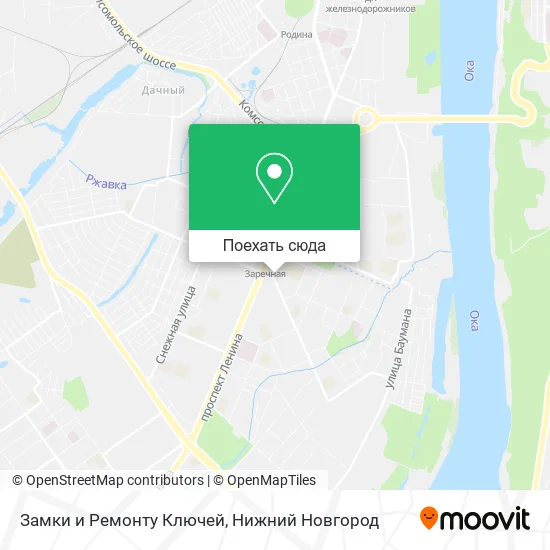 Карта Замки и Ремонту Ключей