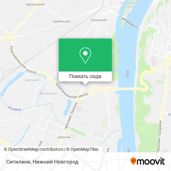 Карта Ситилинк