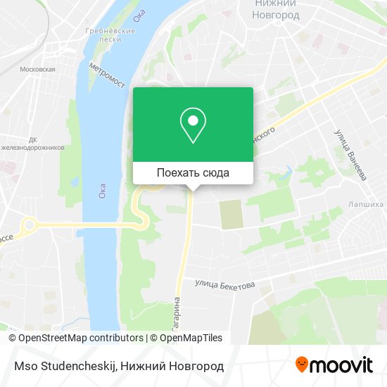 Карта Mso Studencheskij