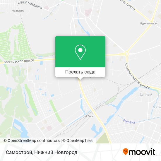 Карта Самострой