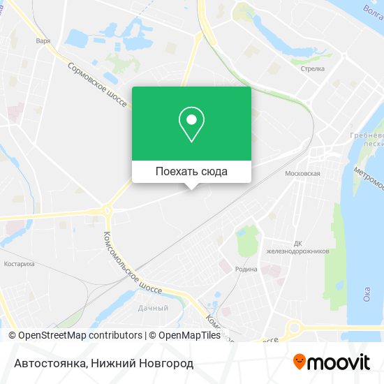 Карта Автостоянка