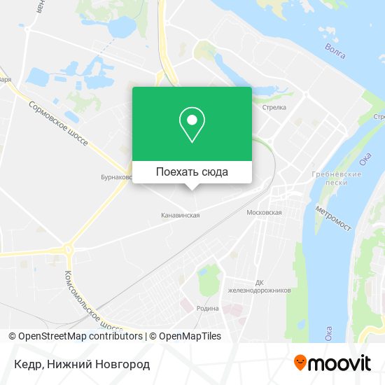 Карта Кедр