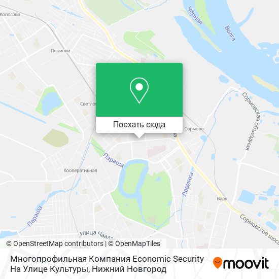 Карта Многопрофильная Компания Economic Security На Улице Культуры