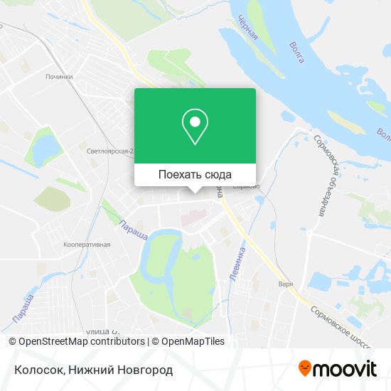 Карта Колосок