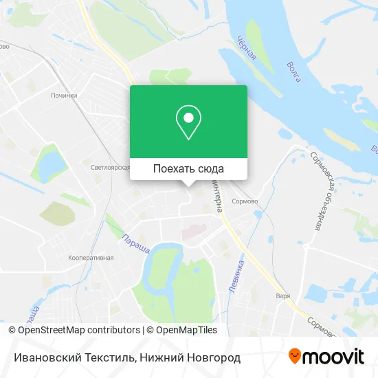 Карта Ивановский Текстиль