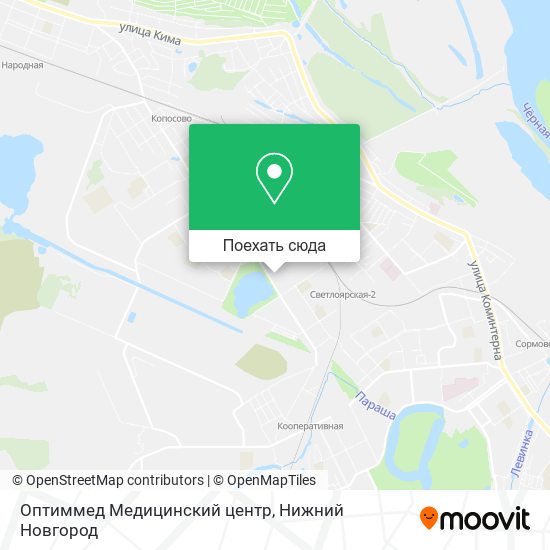Карта Оптиммед Медицинский центр