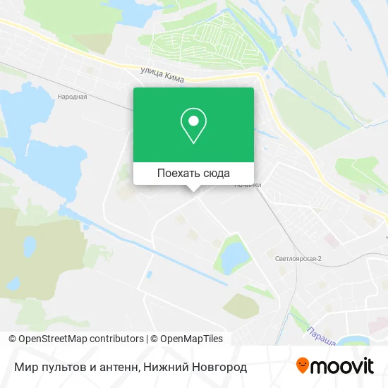 Карта Мир пультов и антенн