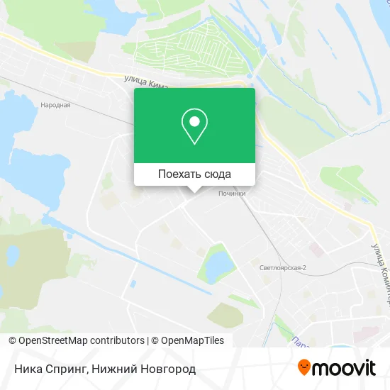 Карта Ника Спринг