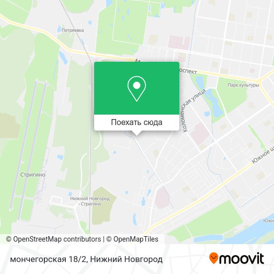 Карта мончегорская 18/2