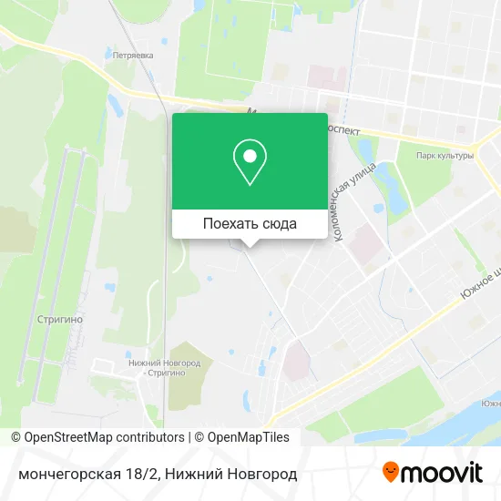 Карта мончегорская 18/2
