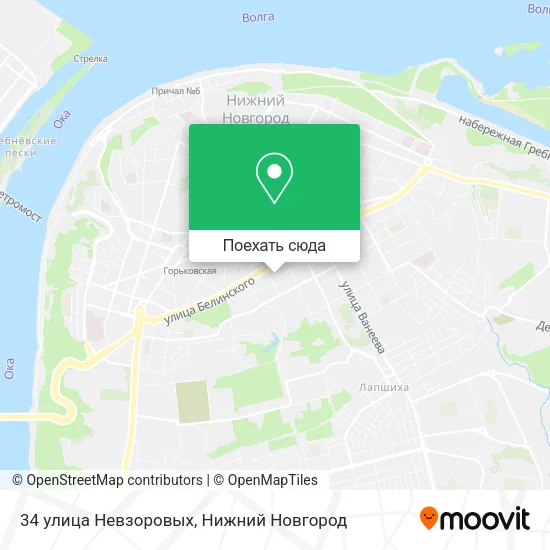 Карта 34 улица Невзоровых