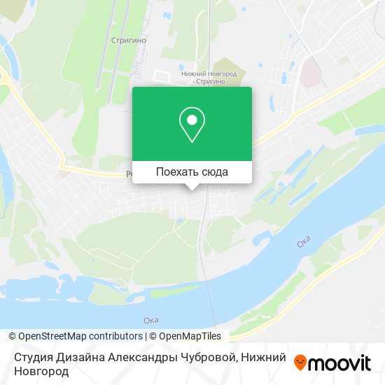 Карта Студия Дизайна Александры Чубровой