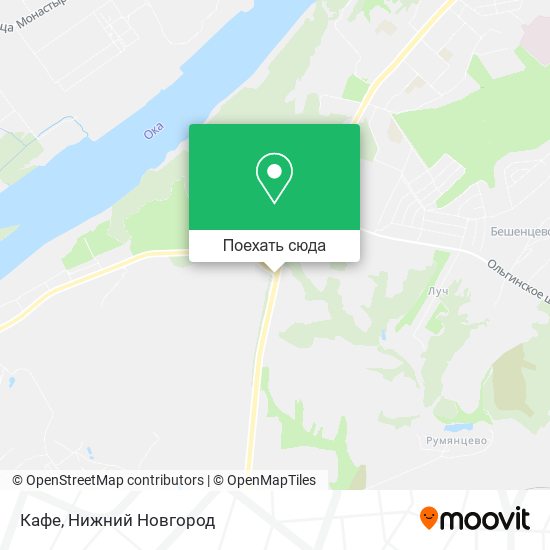 Карта Кафе