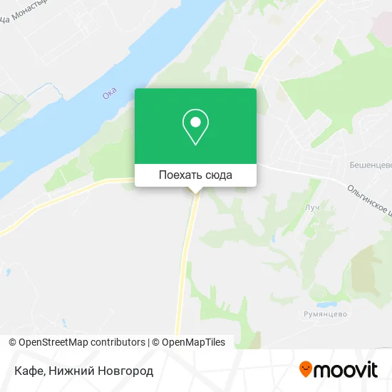 Карта Кафе