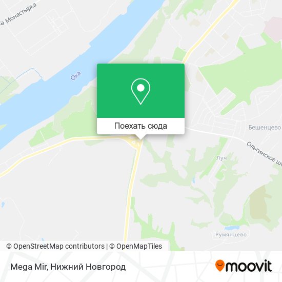 Карта Mega Mir