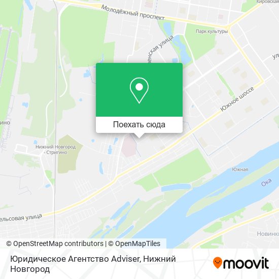 Карта Юридическое Агентство Adviser