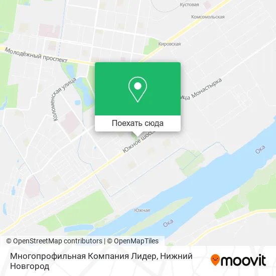 Карта Многопрофильная Компания Лидер