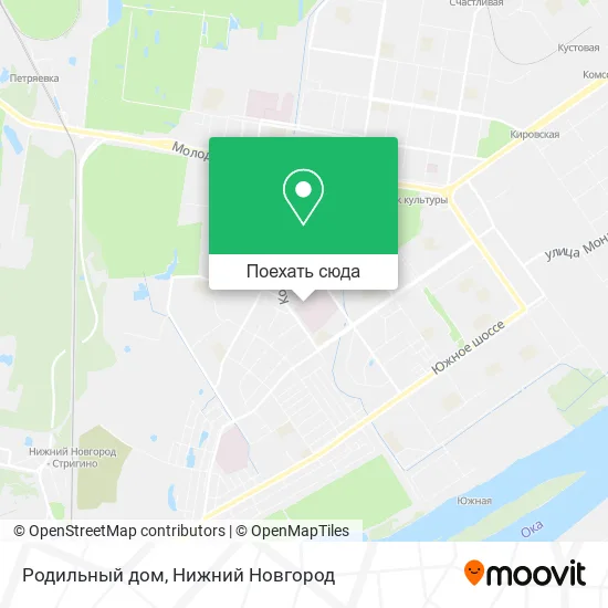 Карта Родильный дом