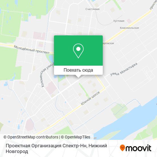 Карта Проектная Организация Спектр-Нн