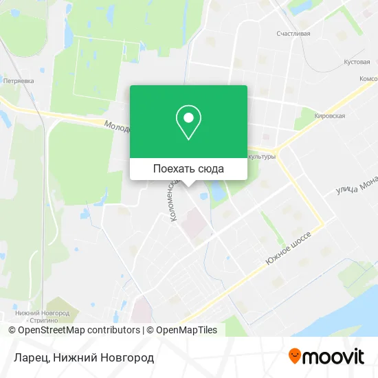 Карта Ларец