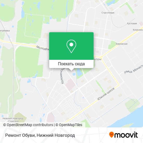 Карта Ремонт Обуви