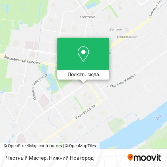 Карта Честный Мастер