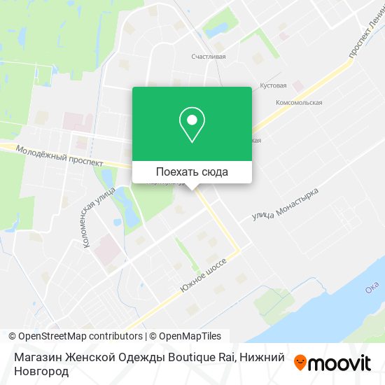 Карта Магазин Женской Одежды Boutique Rai