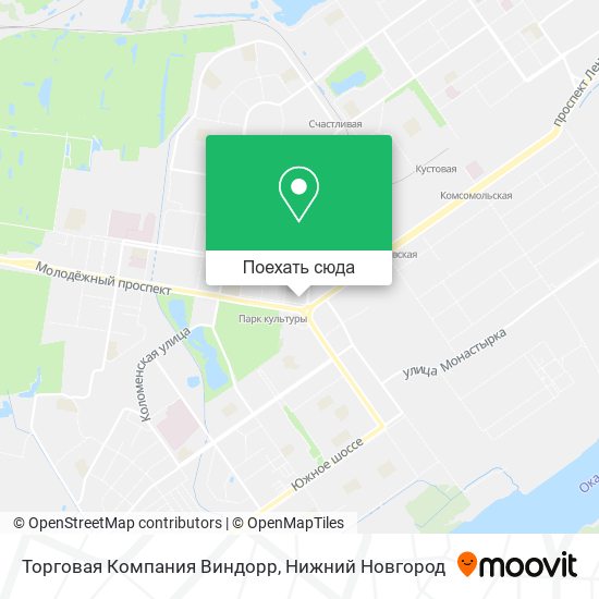Карта Торговая Компания Виндорр