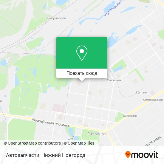 Карта Автозапчасти