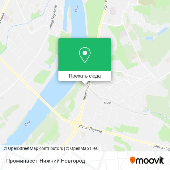 Карта Проминвест