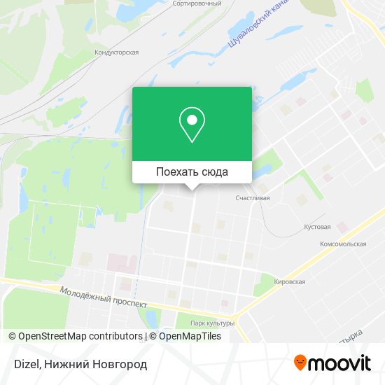 Карта Dizel