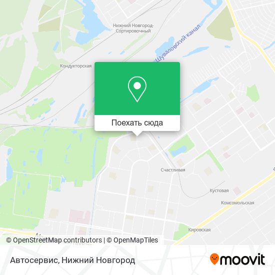 Карта Автосервис