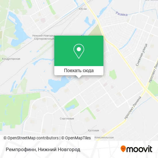 Карта Ремпрофинн