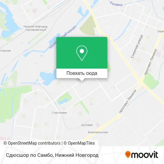 Карта Сдюсшор по Самбо