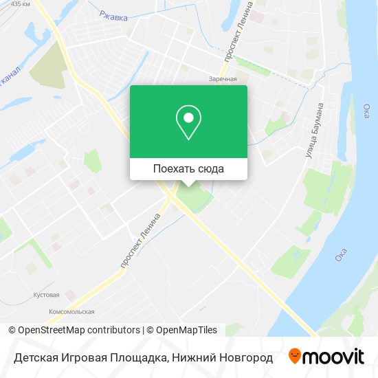 Карта Детская Игровая Площадка