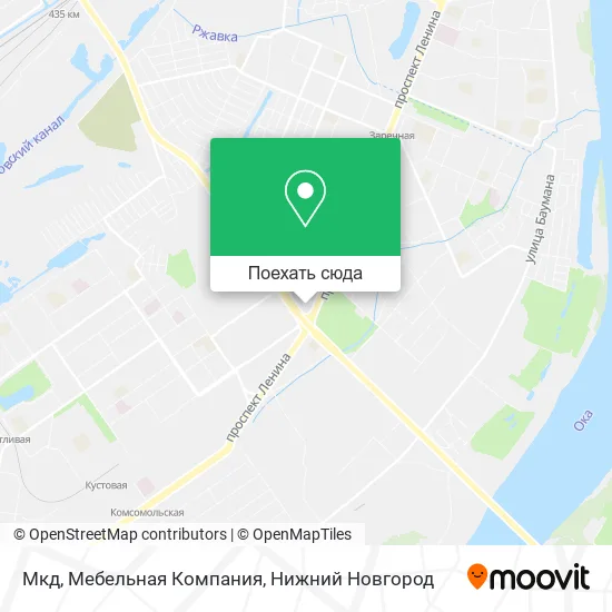 Карта Мкд, Мебельная Компания