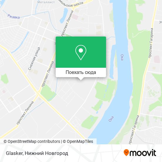Карта Glasker