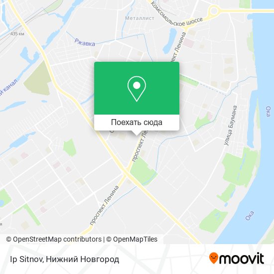 Карта Ip Sitnov
