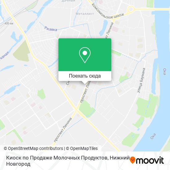 Карта Киоск по Продаже Молочных Продуктов